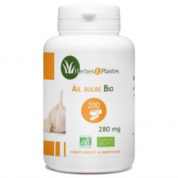 Ail Bio - 280 mg - 200 gélules végétales - Herbes & Plantes