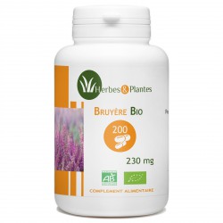 Bruyère Bio - 230 mg - 200 gélules végétales - Herbes & Plantes