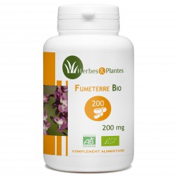 Fumeterre Bio - 200mg - 200 gélules végétales - Herbes & Plantes