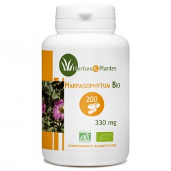 Harpagophytum Bio - 330mg - 200 gélules végétales - Herbes & Plantes