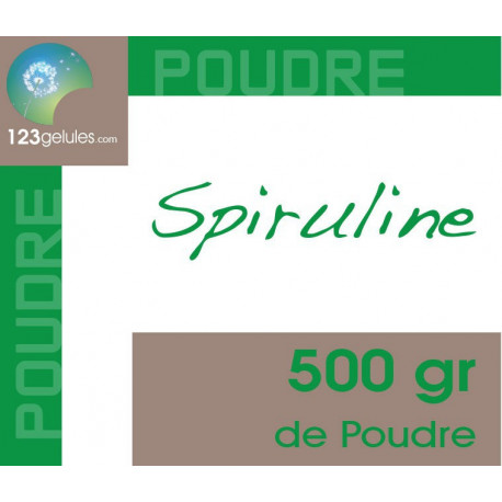 Spiruline en poudre 500 gr