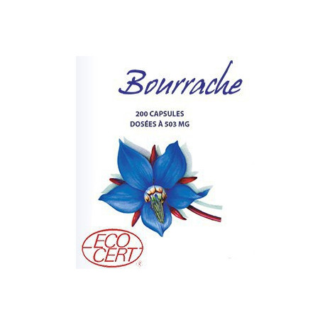 Bourrache Bio - 200 capsules