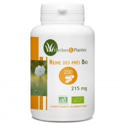 Reine des Prés Bio - 215 mg - 200 gélules végétales - Herbes & Plantes