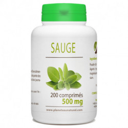 Sauge - 500 mg - 200 comprimés