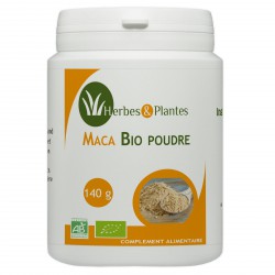 Maca Bio Poudre - 140g - Herbes & Plantes