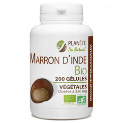 Marron d'Inde Bio 250 mg - 200 gélules végétales