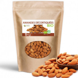 Amandes Décortiquées Bio 1kg