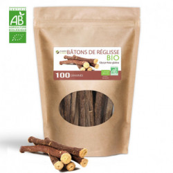 Bâtons de réglisse Bio 100 g