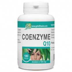 CoEnzyme Q10 - 100 mg - 180 Gélules Végétales