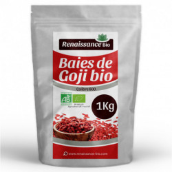 Baies de Goji Bio - 1 kg - Calibre 600