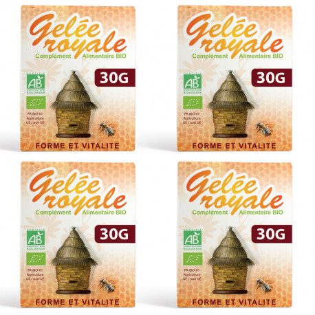 Gelée Royale Bio - 30 g x4 - GPH