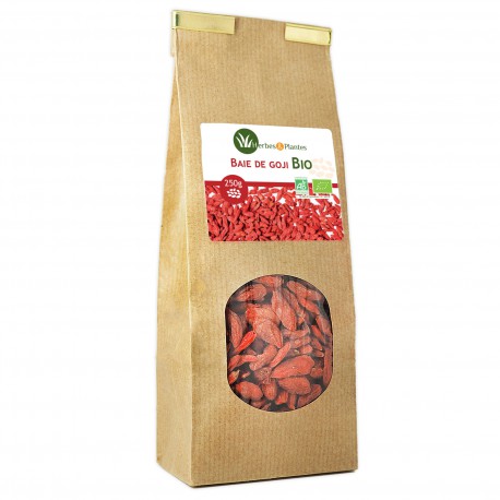 Baie de Goji Bio (Région Tibétaine) - 250g - Herbes & Plantes