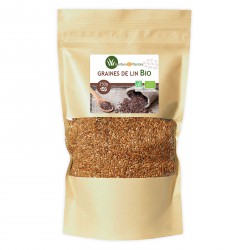 Graines de Lin Brun Bio - 250g - Herbes & Plantes