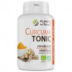 Curcuma Tonic Bio - 300 mg - 200 gélules végétales