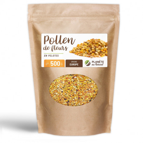 Pollen de fleurs en pelotes - 500 g