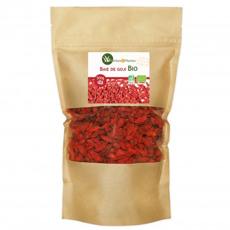 Baie de Goji Bio (Région Tibétaine) - 500g - Herbes & Plantes