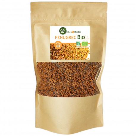 Graines de Fenugrec Bio - 500g - Herbes & Plantes