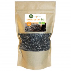 Graine de Chia Bio - 500g - Herbes & Plantes