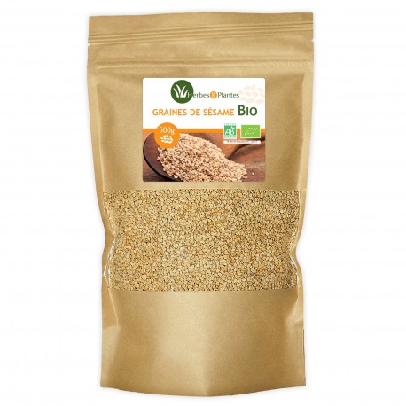 Graines de Sésame Bio - 500g - Herbes & Plantes