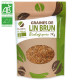 Graines de Lin Brun Biologiques - 1kg (Linum usitatissimum)