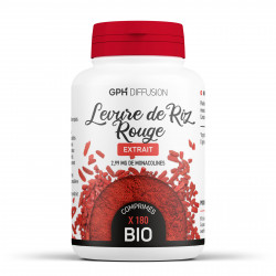 Levure de Riz Rouge Bio 600MG - 60 comprimés
