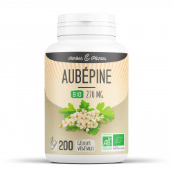 Aubépine Bio - 270 mg - 200 gélules végétales - Herbes & Plantes