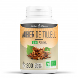 Aubier de Tilleul Bio - 220 mg - 200 gélules végétales - Herbes & Plantes