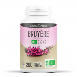Bruyère Bio - 230 mg - 200 gélules végétales - Herbes & Plantes