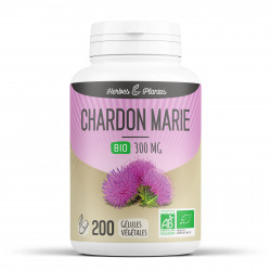 Chardon Marie Bio - 300 mg - 200 gélules - Herbes & Plantes