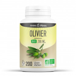 Olivier Bio - 200 mg - 200 gélules végétales - Herbes & Plantes