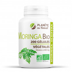 Moringa Oleifera Bio - 400mg - 200 gélules végétales