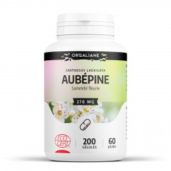 Aubépine Bio - 200 gélules à 270 mg