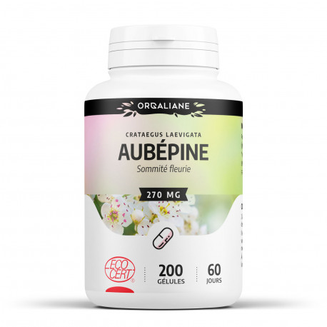 Aubépine Bio - 200 gélules à 270 mg