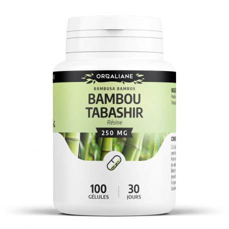 Bambou Tabachir - 100 gélules à 250 mg