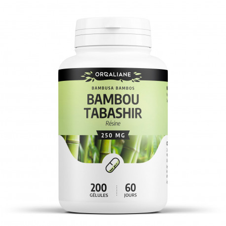 Bambou Tabachir - 200 gélules à 250 mg