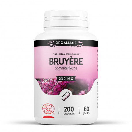 Bruyère Bio - 200 gélules à 230 mg