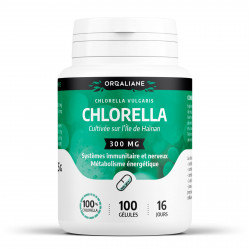 Chlorella - 100 gélules à 300 mg