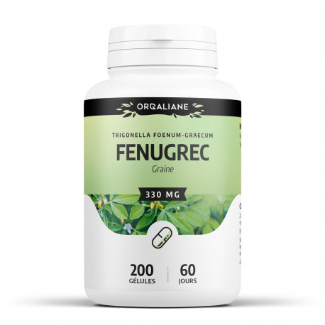 Fenugrec - 200 gélules à 330 mg