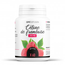 Cétone de framboise 60 gélules 250 mg