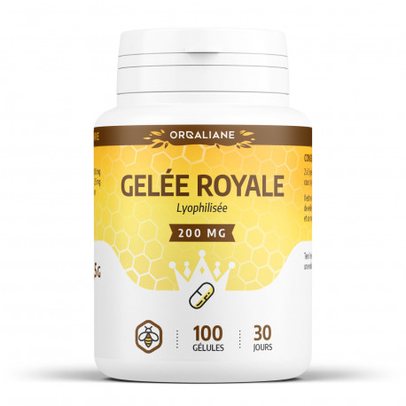 Gelée Royale - 100 gélules 200 mg