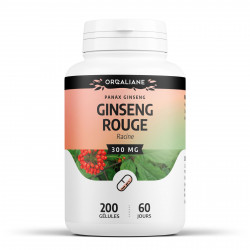 Ginseng Rouge - 200 gélules à 300 mg
