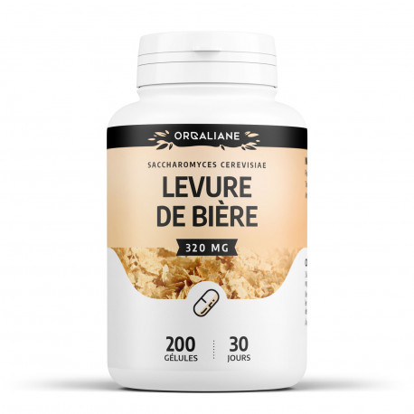 Levure de Bière - 200 gélules 320mg