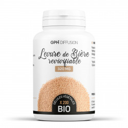Levure de Bière-Revivifiable / 200 gélules