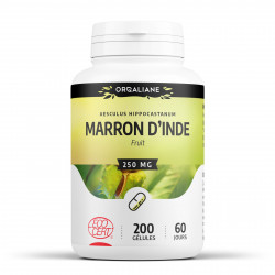 Marron d'Inde Ecocert - 200 gélules à 250 mg