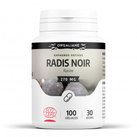 Radis Noir - 100 gélules à 270 mg