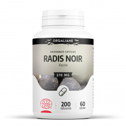 Radis Noir Bio - 200 gélules à 270 mg