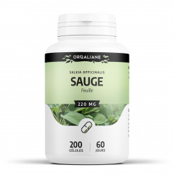 Sauge - 200 gélules à 220 mg