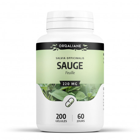 Sauge - 200 gélules à 220 mg
