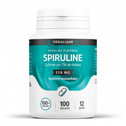Spiruline - 100 gélules à 250 mg