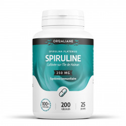 Spiruline - 200 gélules à 250 mg